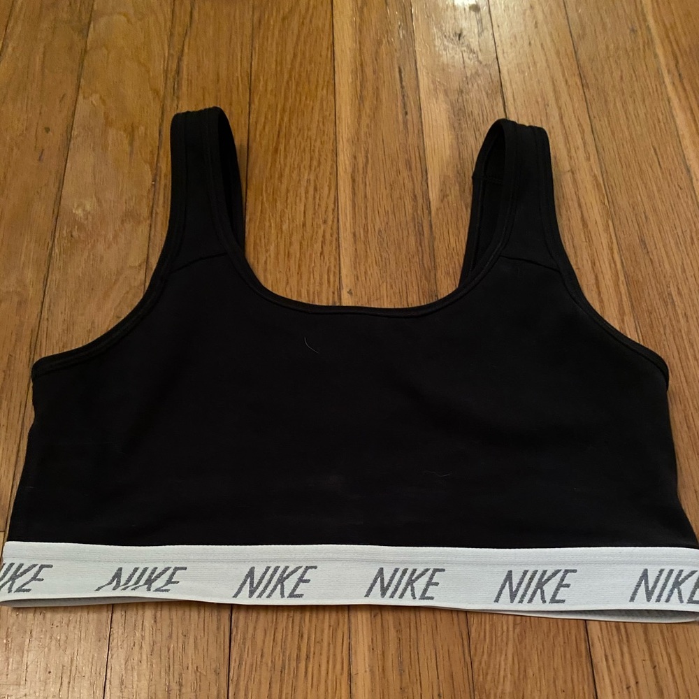 M black Nike sports bra never worn